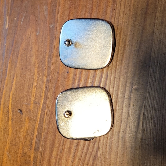 Vintage oversized galaxy post earrings - Picture 2 of 4